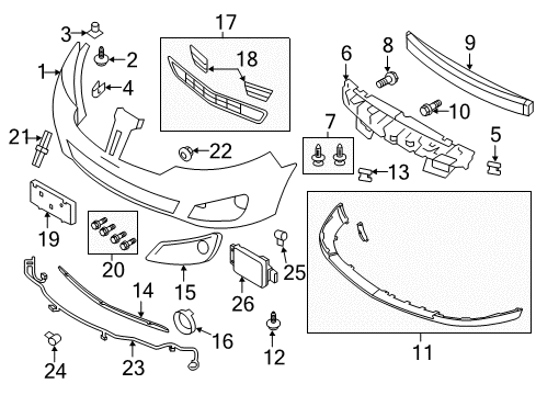 2012 Lincoln MKS Cover Diagram for AA5Z-17D957-SAPTM