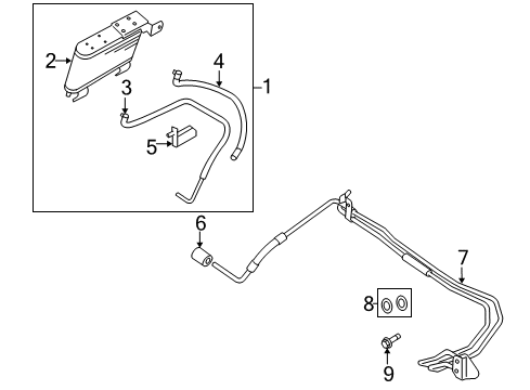 2009 Ford Explorer Trans Oil Cooler Diagram