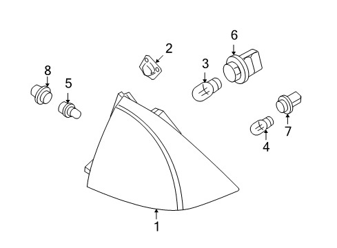 2009 Ford Fusion Tail Lamps Diagram