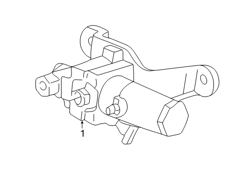 1995 Ford E-250 Econoline Anti-Lock Brakes Diagram 1 - Thumbnail