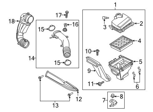 2019 Ford Edge Air Intake Diagram