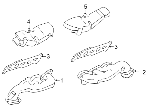 2008 Ford Taurus X Exhaust Manifold Diagram