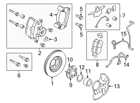 2007 Lincoln MKZ Anti-Lock Brakes Diagram 2 - Thumbnail