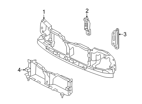 2004 Lincoln Navigator Front Panel Diagram