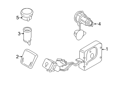 2019 Ford Transit-250 Electrical Components Diagram