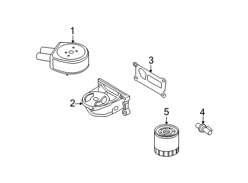 2005 Mercury Mariner Oil Cooler Diagram