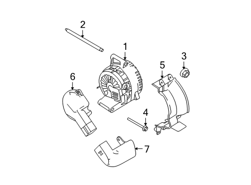 2008 Ford Escape Alternator Diagram