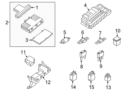 2018 Ford Fusion Fuse & Relay Diagram