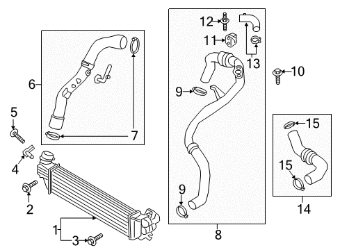 2017 Lincoln Continental Intercooler Diagram 1 - Thumbnail