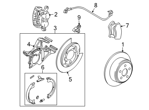 2006 Lincoln Mark LT Parking Brake Diagram