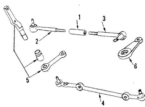 2022 Ford F-350 Super Duty P/S Pump & Hoses, Steering Gear & Linkage Diagram 2 - Thumbnail