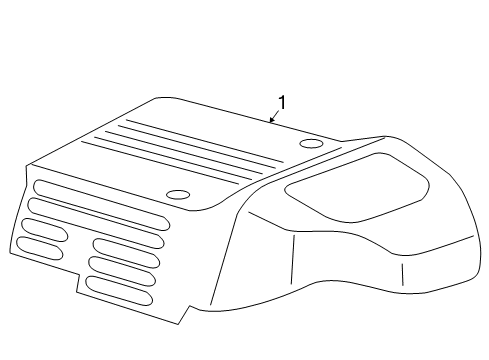 2005 Lincoln LS Cover Diagram for 5W4Z-6A949-AA