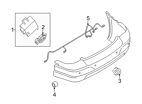 2013 Ford Flex Electrical Components Diagram