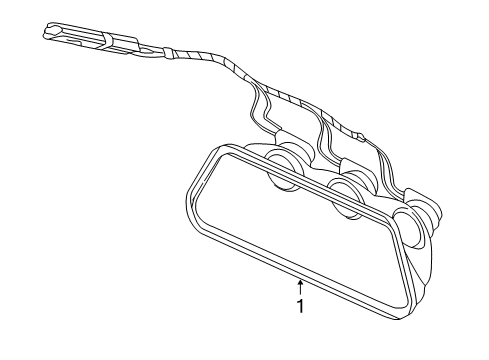 2007 Ford Freestar High Mount Lamps Diagram