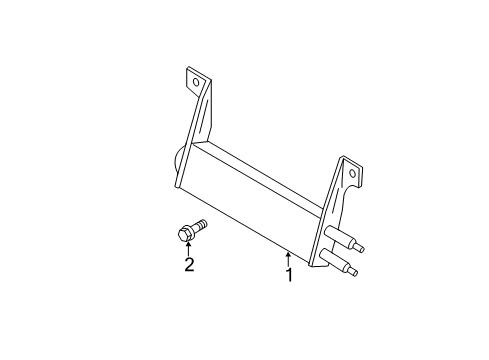 2016 Ford F-350 Super Duty Power Steering Oil Cooler Diagram 2 - Thumbnail