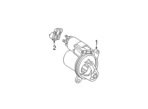 2008 Ford Explorer Starter, Electrical Diagram 2 - Thumbnail