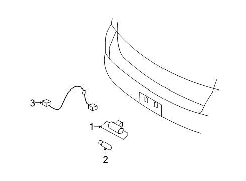 2007 Lincoln MKX License Lamps Diagram