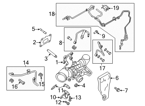 2016 Ford Escape Turbocharger Diagram 2 - Thumbnail