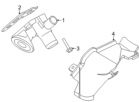 2007 Lincoln Mark LT Oil Cooler Diagram