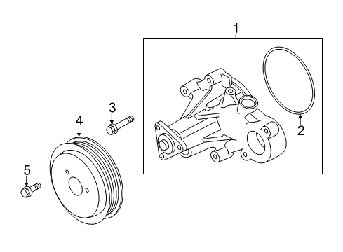 2022 Ford Mustang Water Pump Diagram 2 - Thumbnail