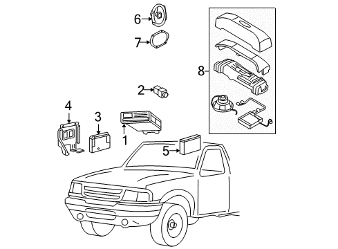 2001 Ford Ranger Sound System Diagram