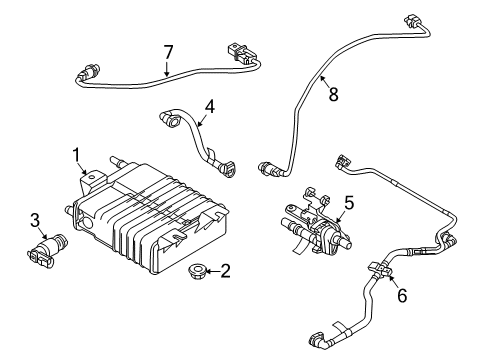 2017 Ford Focus Emission Components Diagram