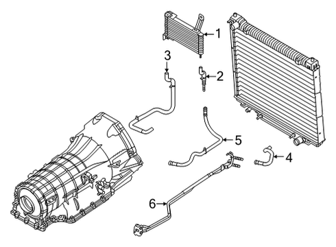 2019 Ford E-350 Super Duty Trans Oil Cooler Diagram 2 - Thumbnail