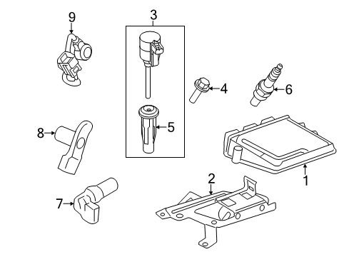 2011 Ford Fusion Module - Engine Control - EEC Diagram for AE5Z-12A650-FAC