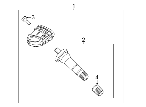 2020 Ford Explorer Tire Pressure Monitoring Diagram