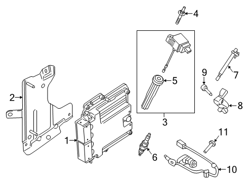 2023 Lincoln Nautilus Ignition System Diagram