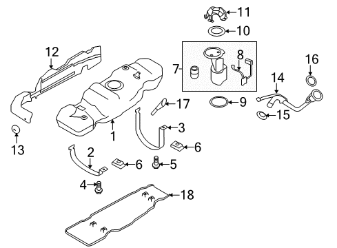 2010 Ford F-150 Senders Diagram 6 - Thumbnail