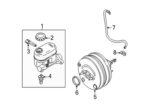 2019 Ford E-350 Super Duty Dash Panel Components Diagram