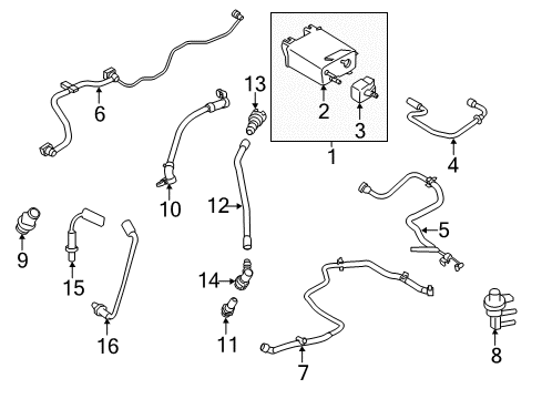 2015 Lincoln MKZ Powertrain Control Diagram