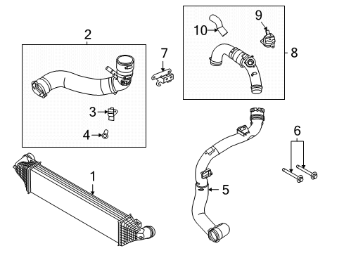 2022 Lincoln Corsair Turbocharger Diagram