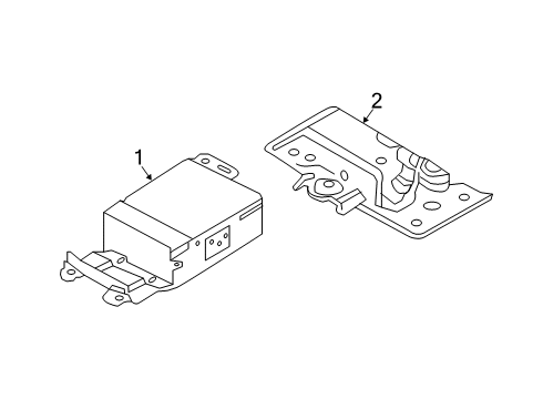 2023 Lincoln Nautilus Electrical Components Diagram