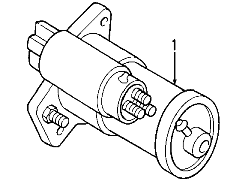 2010 Lincoln MKX Starter, Charging Diagram