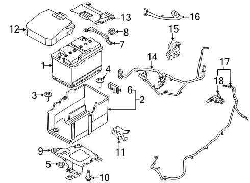 2015 Lincoln MKC Battery Diagram