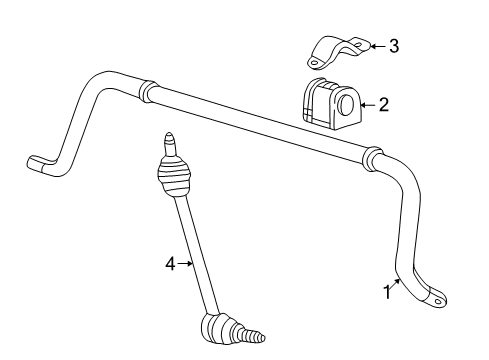 2003 Ford Thunderbird Rear Suspension, Control Arm Diagram 3 - Thumbnail