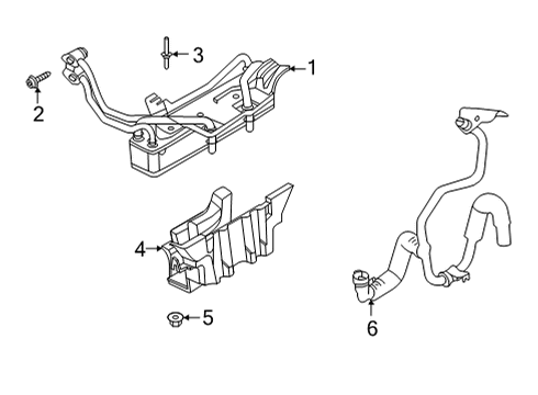 2020 Ford F-350 Super Duty Trans Oil Cooler Diagram