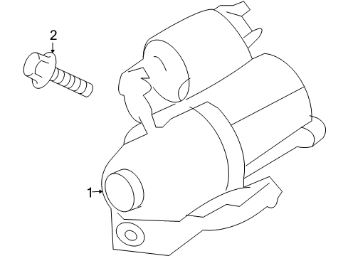 2005 Mercury Montego Starter Diagram