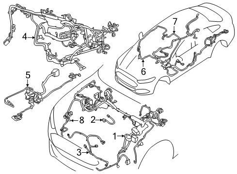 2013 Ford Fusion Wiring Harness Diagram 1 - Thumbnail