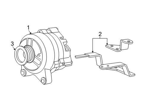 2001 Ford F-250 Super Duty Alternator Diagram