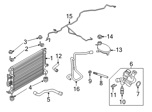 2019 Ford Escape Stud Diagram for -W717693-S437