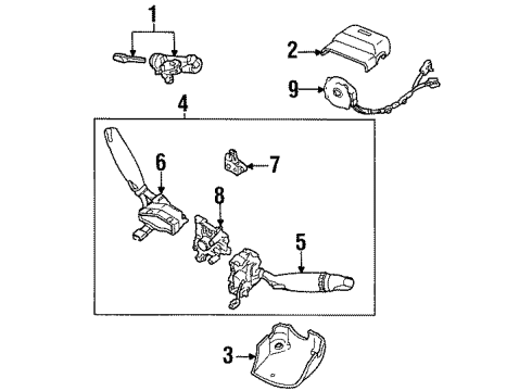 2001 Ford Escort Switches Diagram