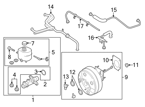 2023 Ford F-250 Super Duty Hydraulic System Diagram 2 - Thumbnail