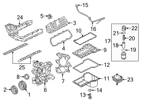 2005 Ford E-350 Super Duty Intake Manifold Diagram