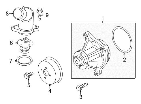 2011 Ford F-150 Water Pump Diagram 4 - Thumbnail