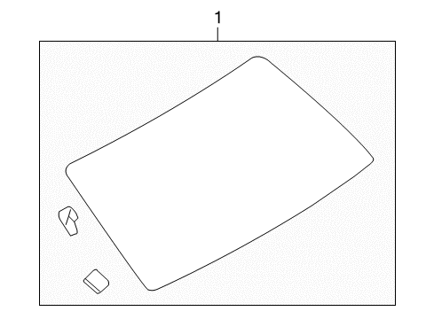 2008 Ford Focus Back Glass Diagram