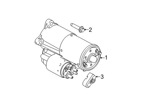 2013 Ford Mustang Starter, Electrical Diagram 2 - Thumbnail