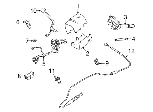 2003 Lincoln Town Car Ignition Lock Diagram